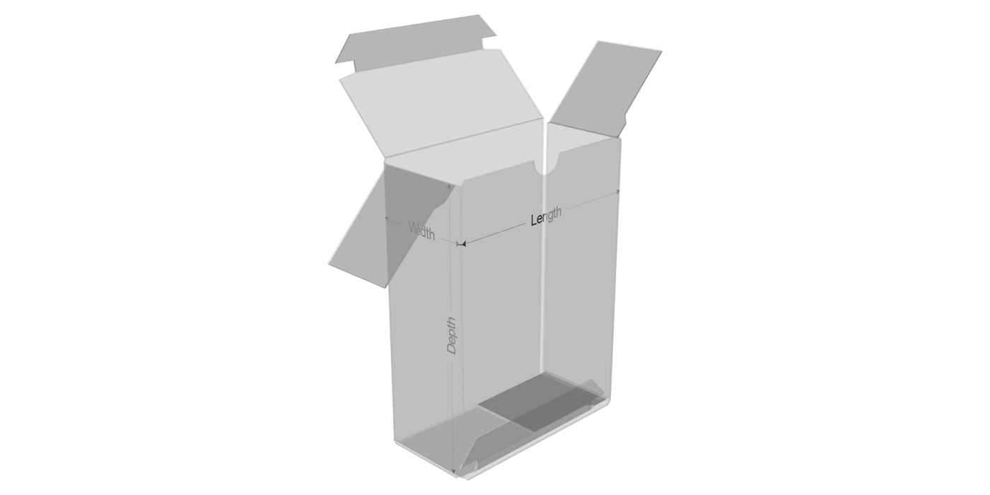 E006_Straight Tuck Lock Flaps - View 1